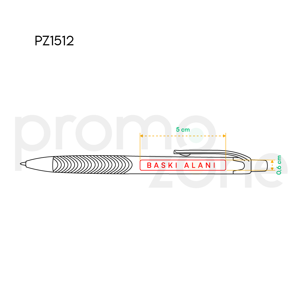 Plastik Tükenmez Kalem Promozone