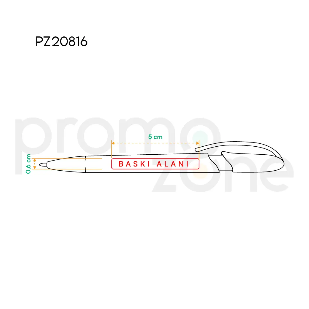 Basmalı Tükenmez Kalem Promozone