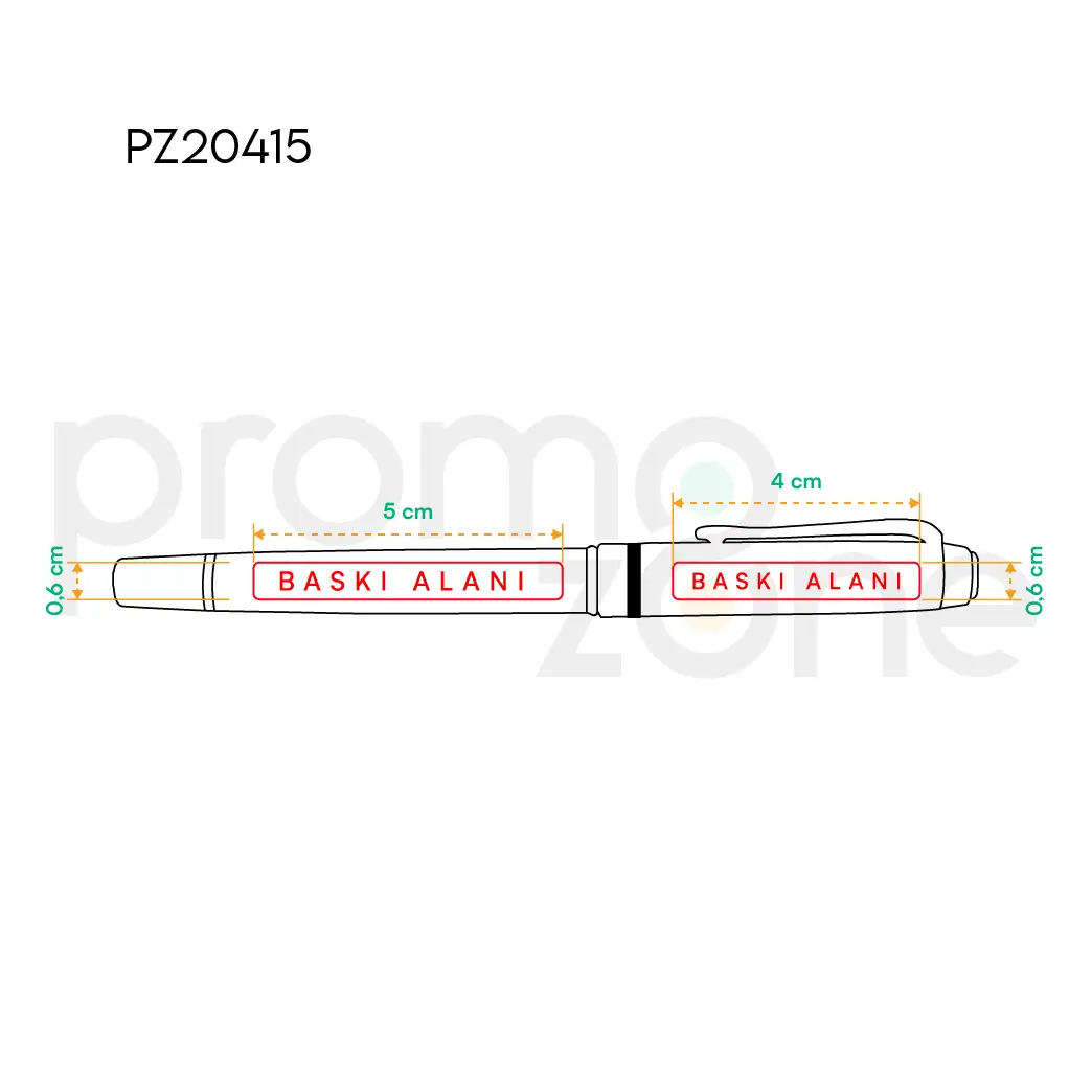Metal Roller Kalem Promozone