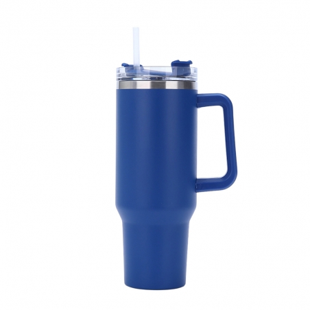Paslanmaz Çelik Pipetli Termos 1180 ml Promozone
