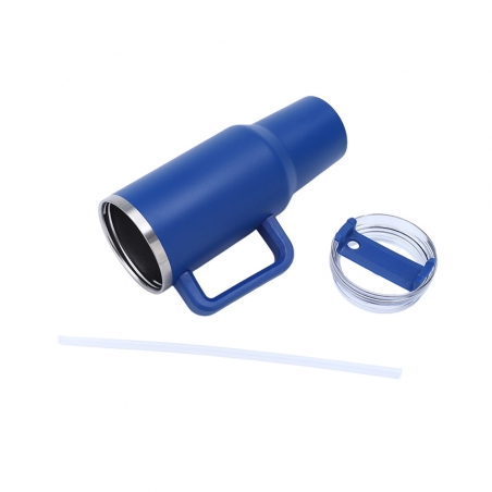 Paslanmaz Çelik Pipetli Termos 1180 ml Promozone