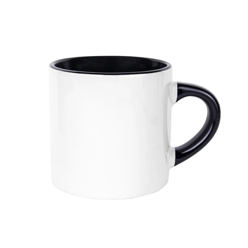 Süblimasyon Porselen Nescafe Kulbu ve İçi Renkli Kupa Bardak Kutulu - Logo Baskılı Promozone