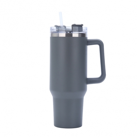 Paslanmaz Çelik Pipetli Termos 1180 ml Promozone