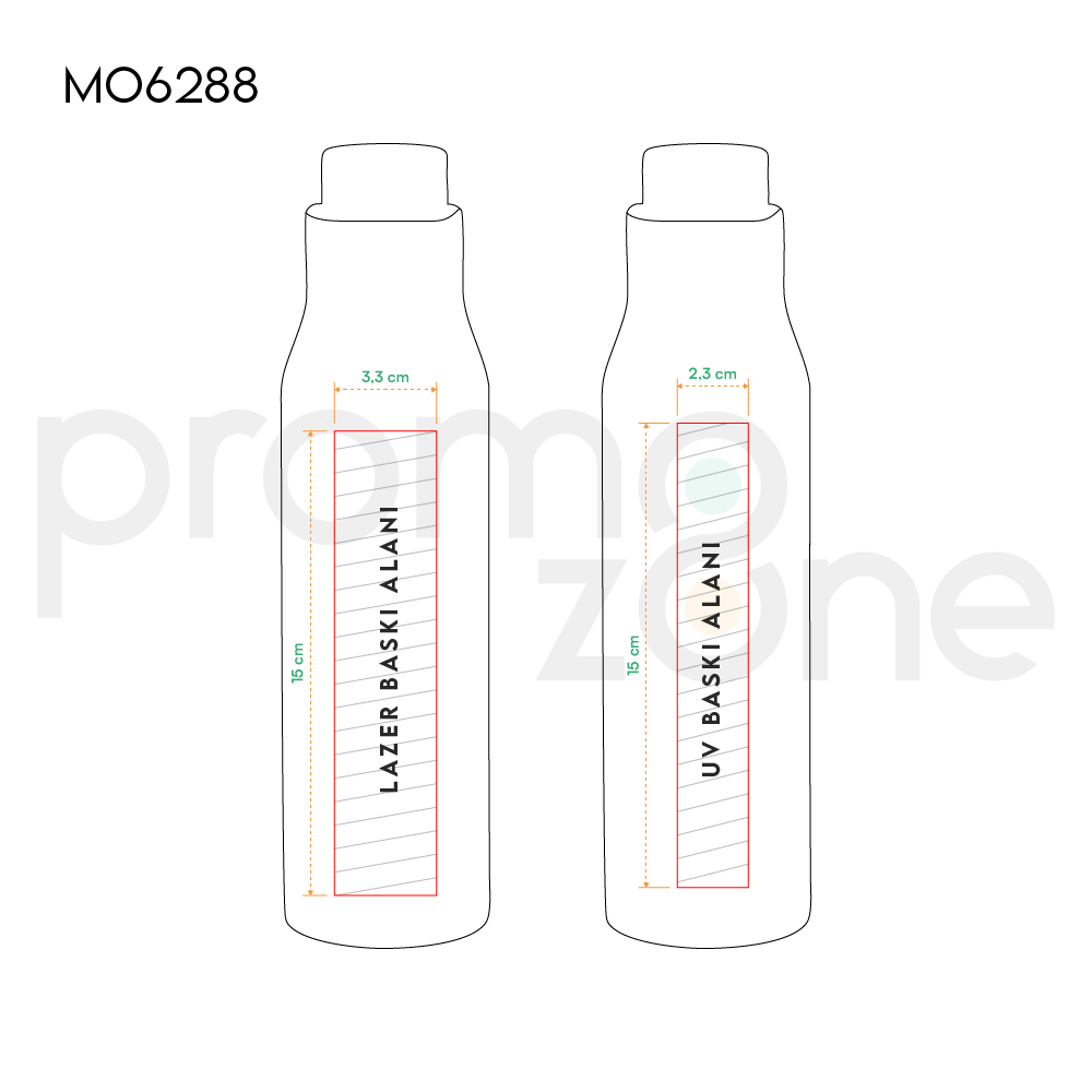 500 ml Çift Duvarlı Bambu Çevirmeli Kapaklı Paslanmaz Çelik Termos Promozone