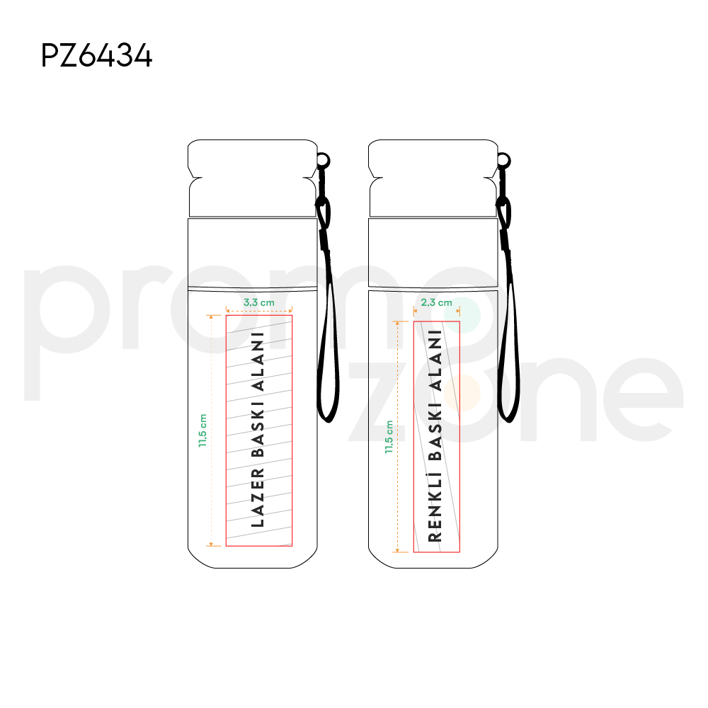 450 ml Paslanmaz Çelik Termos Promozone