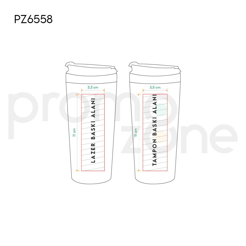Bambu Termos Bardak 450ml Promozone