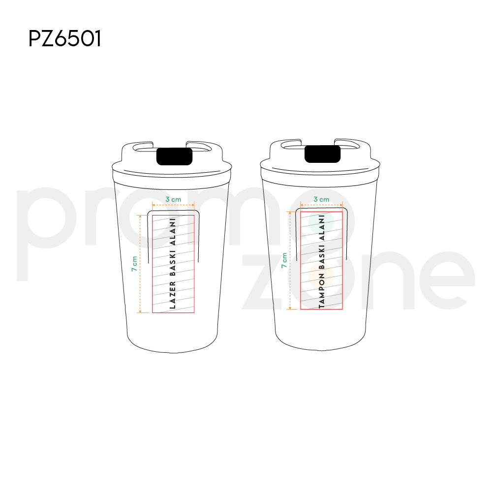 380ml Bardak Termos Promozone