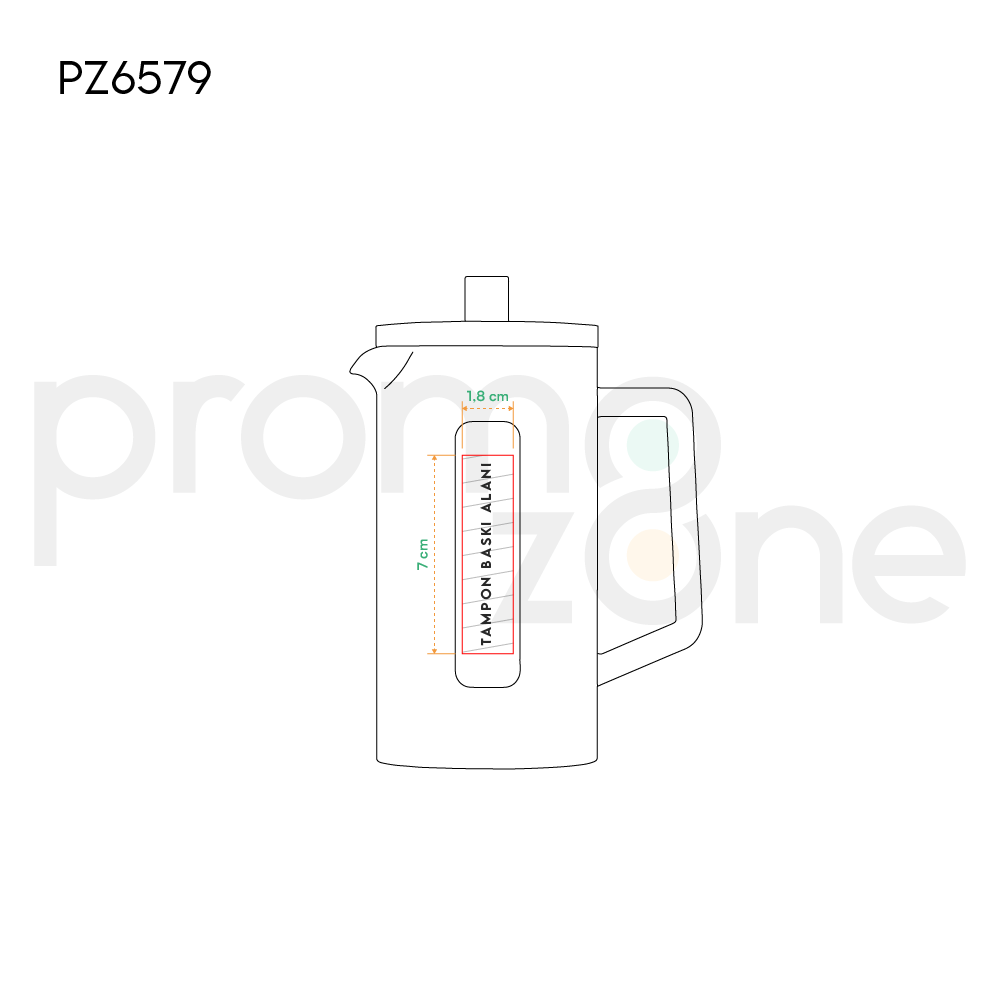 French Press 350 ML Promozone