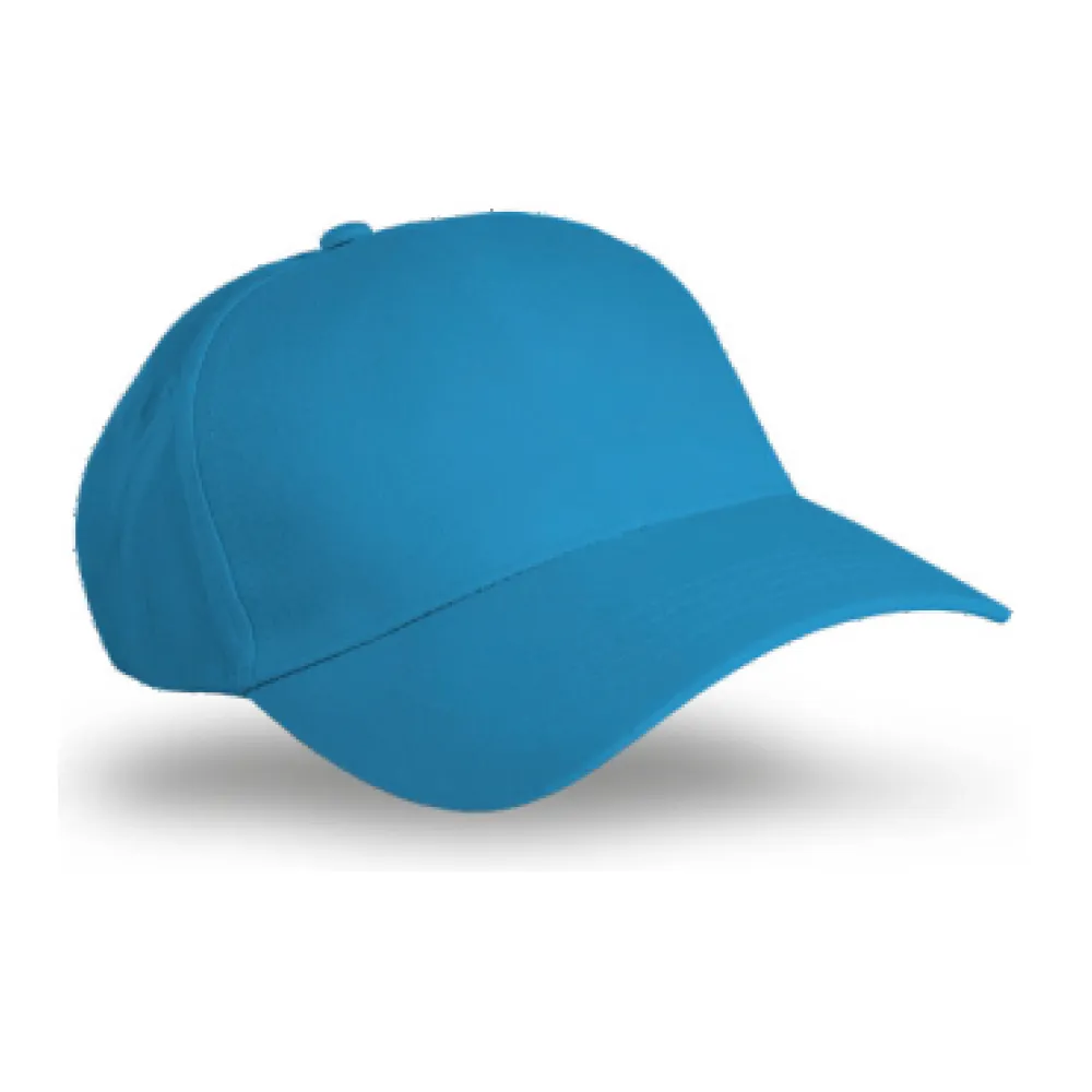 Polyester Promosyon Ekonomik Şapka – 5 Panel Tam Tela Promozone
