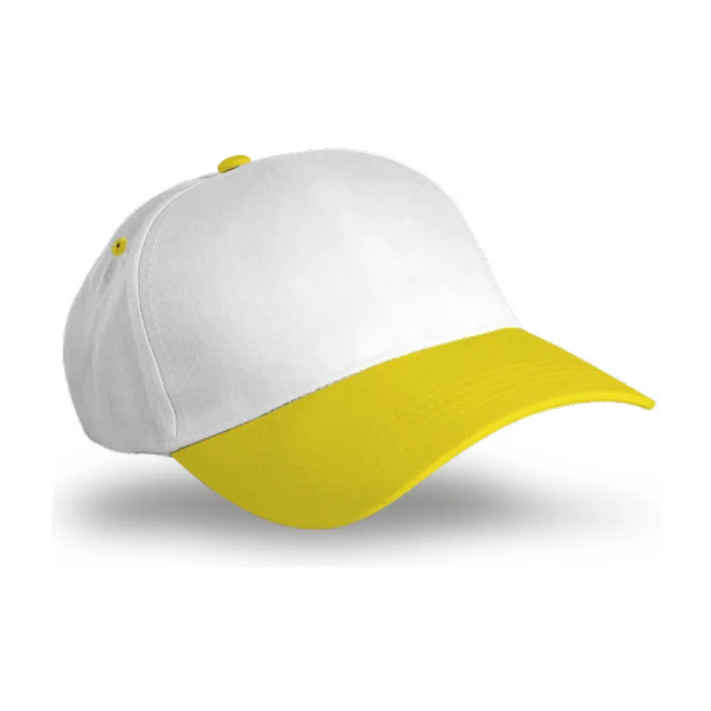 Polyester Promosyon Ekonomik Şapka – 5 Panel Tam Tela Promozone