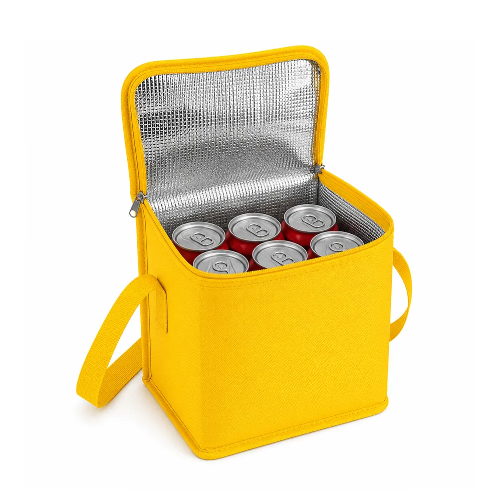 Termos Çanta 20x15x20 cm – 6 Kutu Kapasiteli 600D Imperteks Soğutucu Çanta - Özel Üretim Promozone