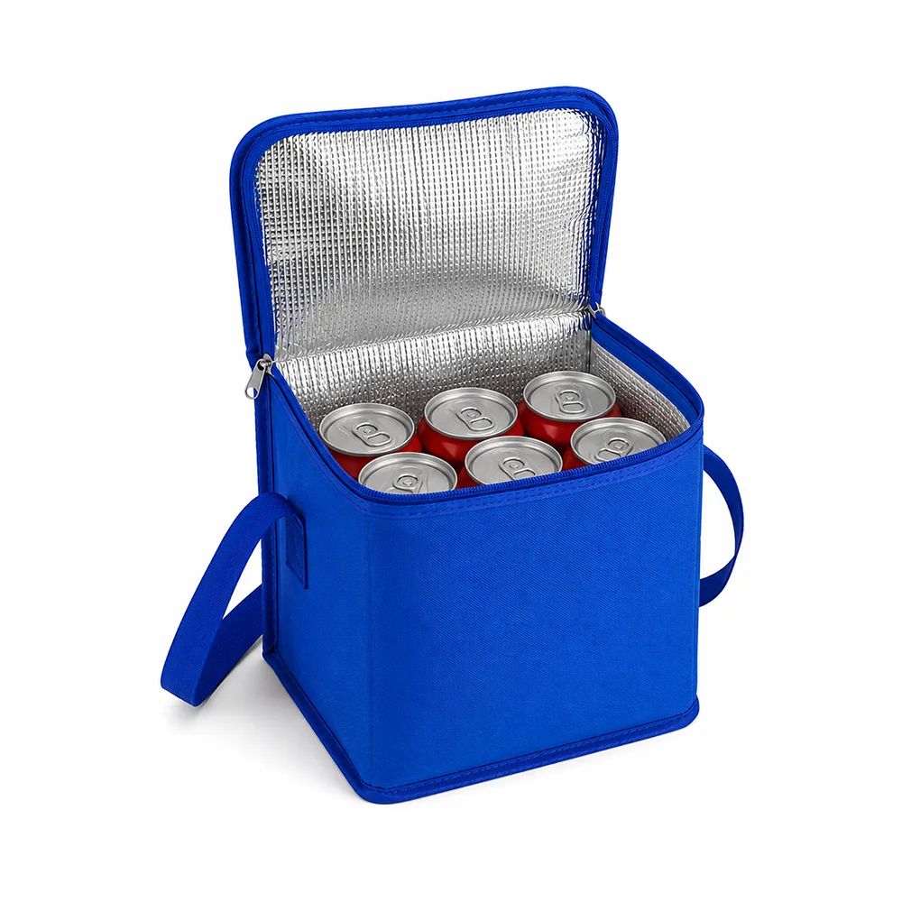 Termos Çanta 20x15x20 cm – 6 Kutu Kapasiteli 600D Imperteks Soğutucu Çanta - Özel Üretim Promozone