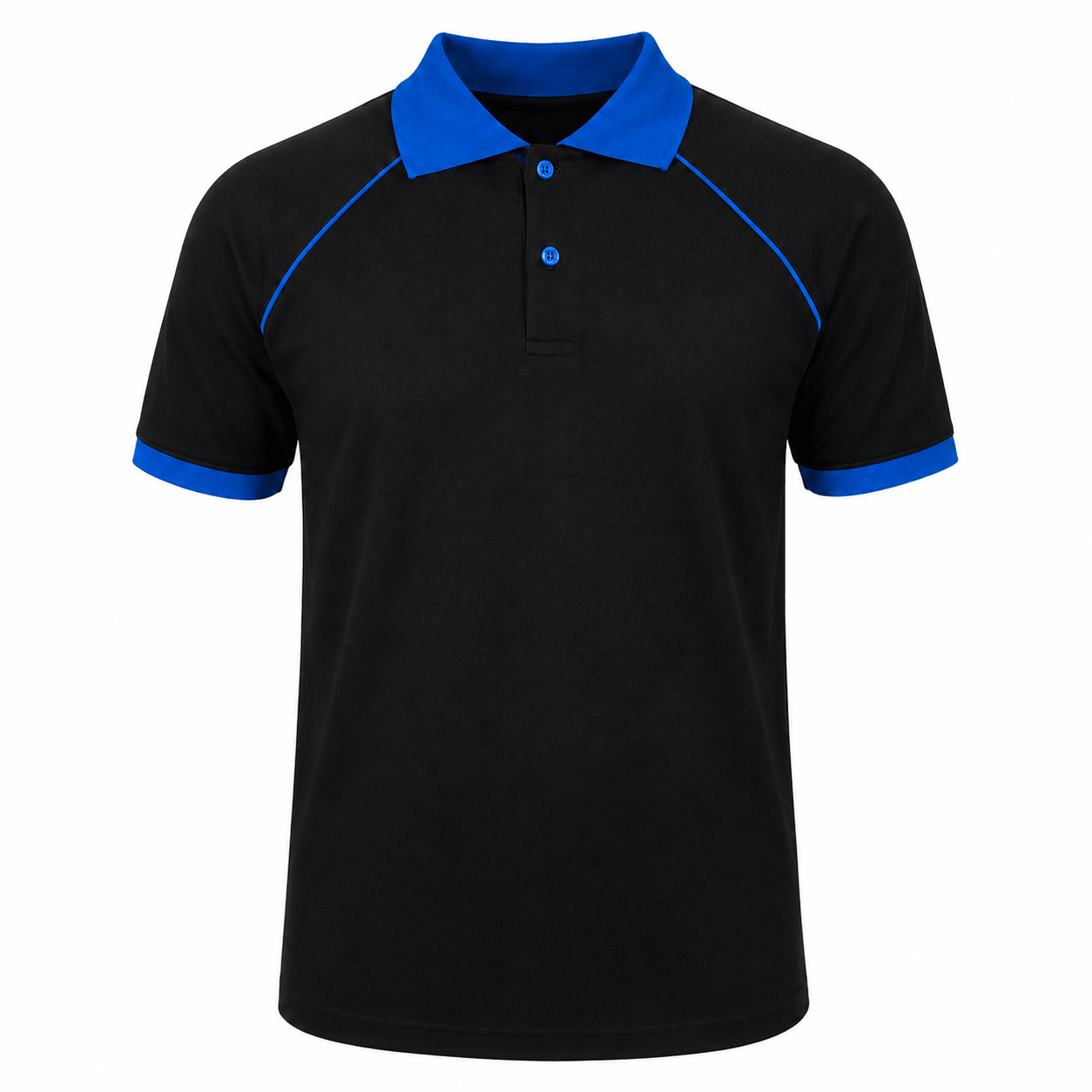 Open End Polo Yaka Çift Renk Promosyon Tişört – %80 Pamuk %20 Polyester Promozone