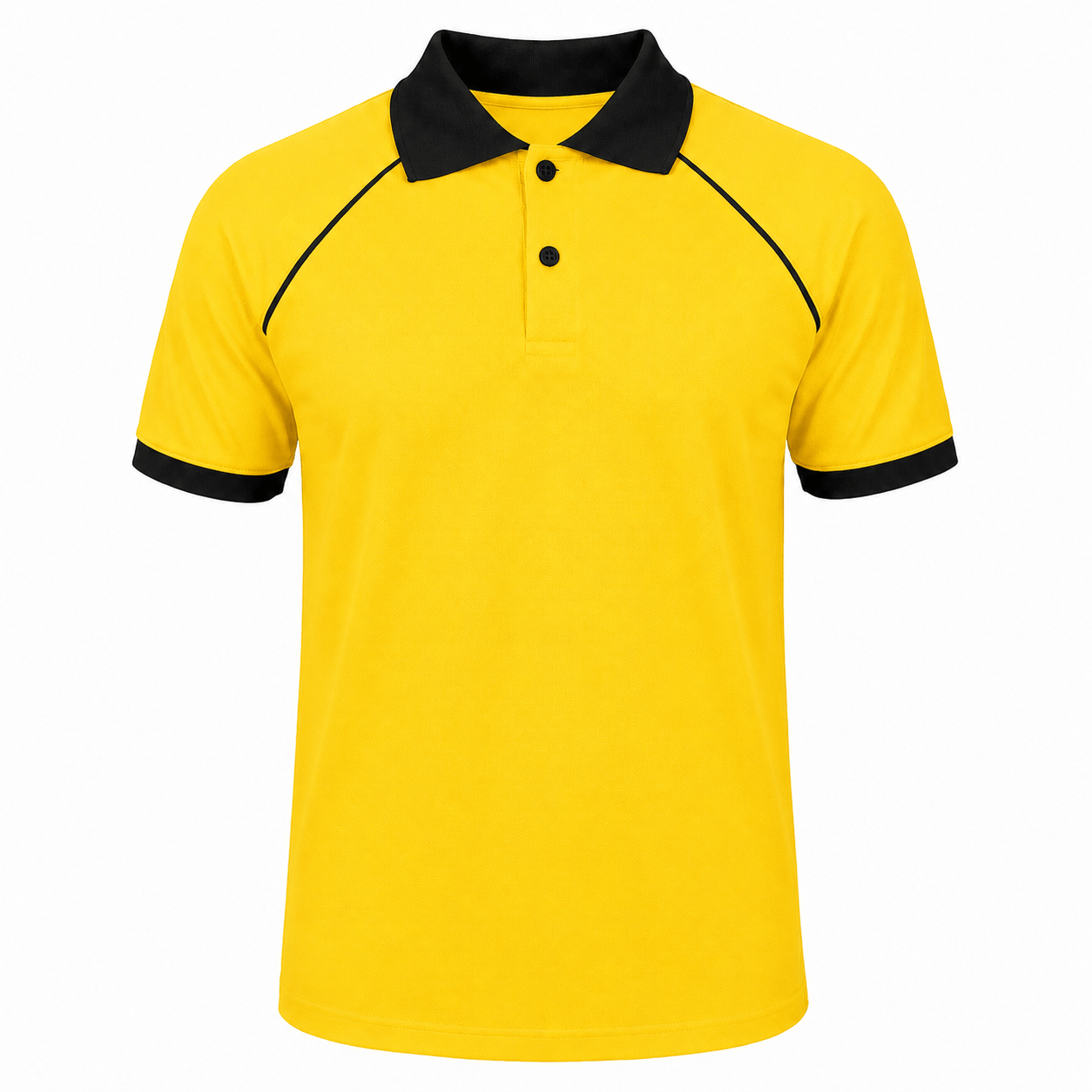 Open End Polo Yaka Çift Renk Promosyon Tişört – %80 Pamuk %20 Polyester Promozone