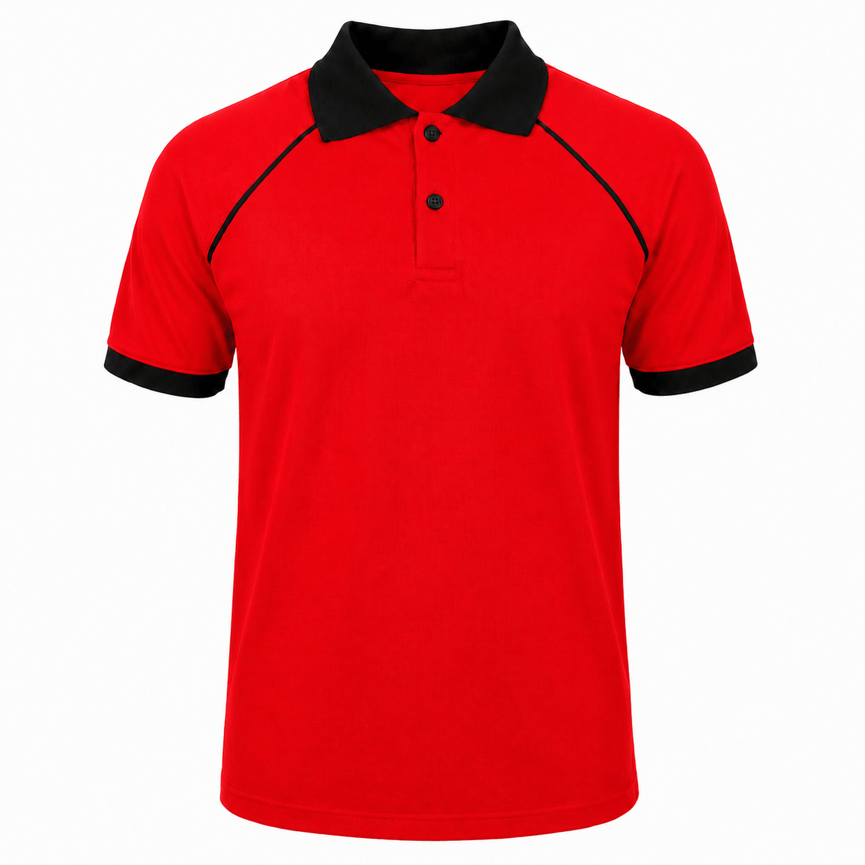 Open End Polo Yaka Çift Renk Promosyon Tişört – %80 Pamuk %20 Polyester Promozone