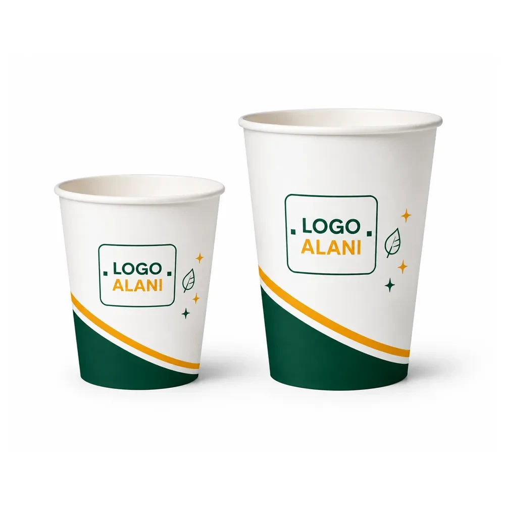 Logo Baskılı Karton Bardak Promozone