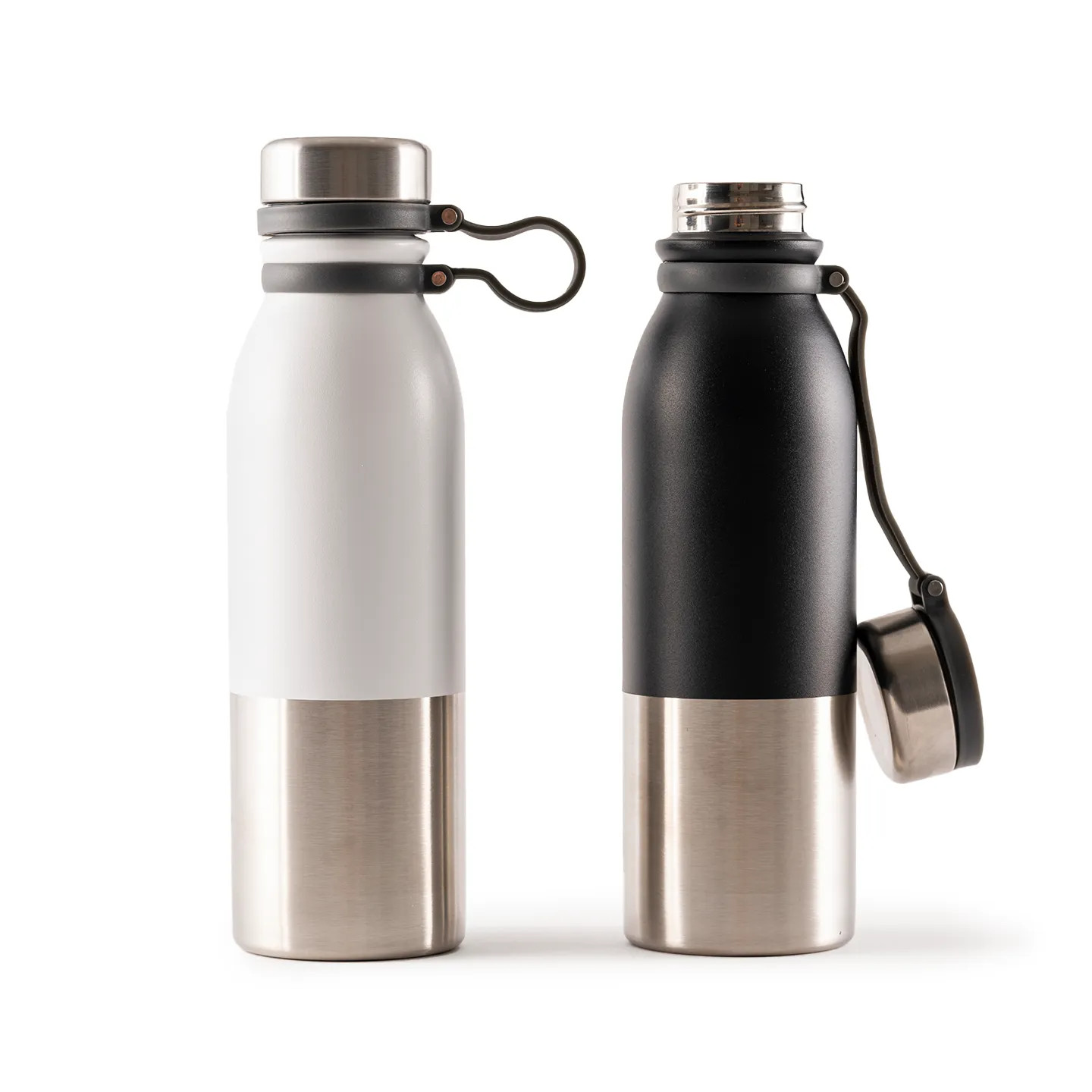 600 ml Çift Duvarlı Toz Boyalı Paslanmaz Çelik Termos Promozone