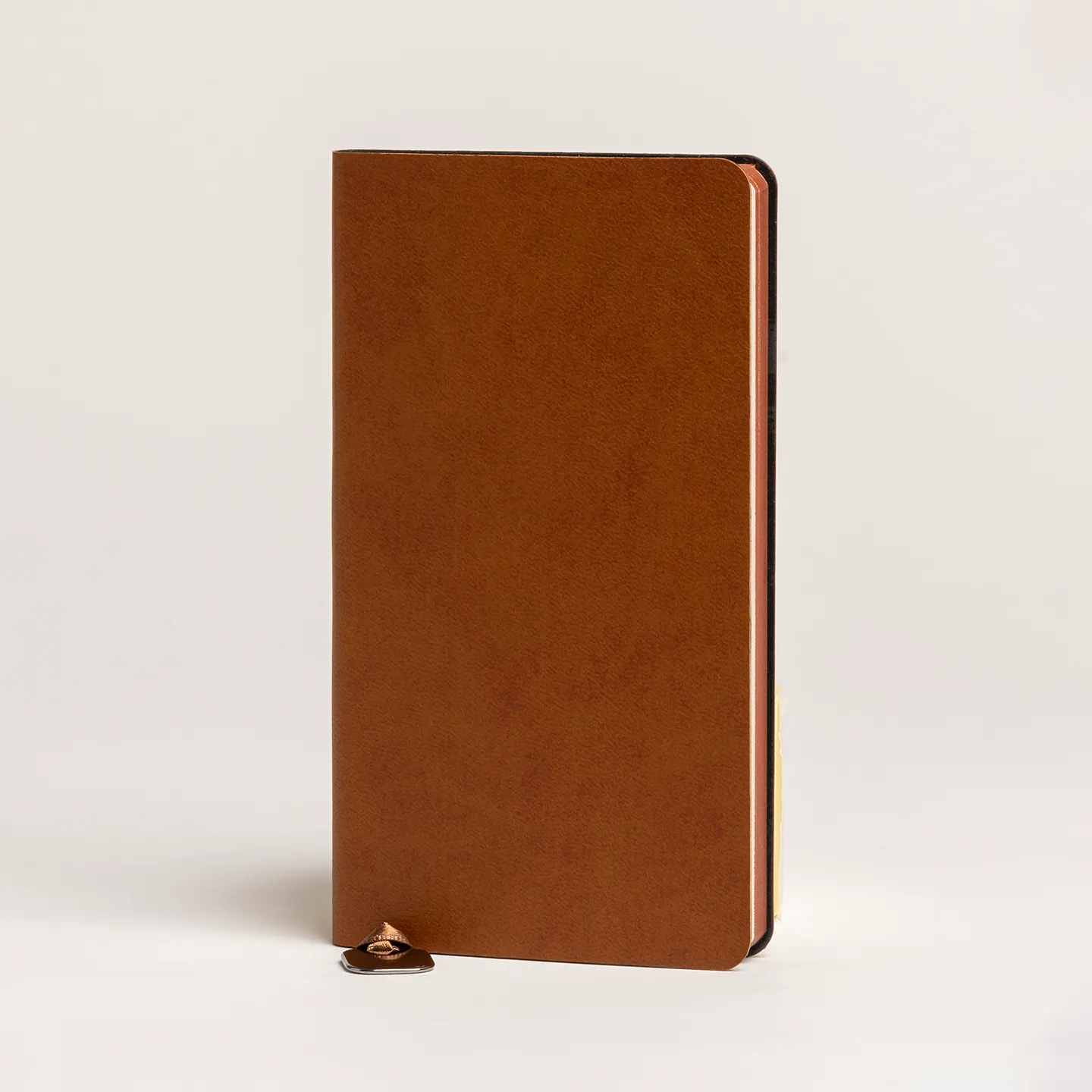 10 x 17 cm Termo PU Yumuşak Kapaklı Tarihsiz Defter, 196 Sayfa, 80 gr Ivory Krem Çizgili İç Kağıt, Renkli Kenarlı, Metal Tokalı, Karton Kılıflı Promozone