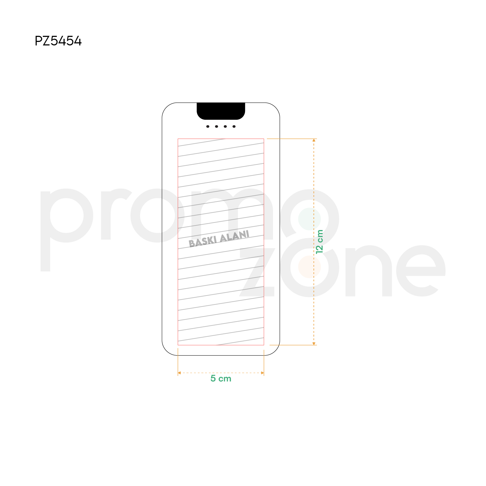 10.000 mAh Dahili Kablolu LED Logolu Powerbank Promozone