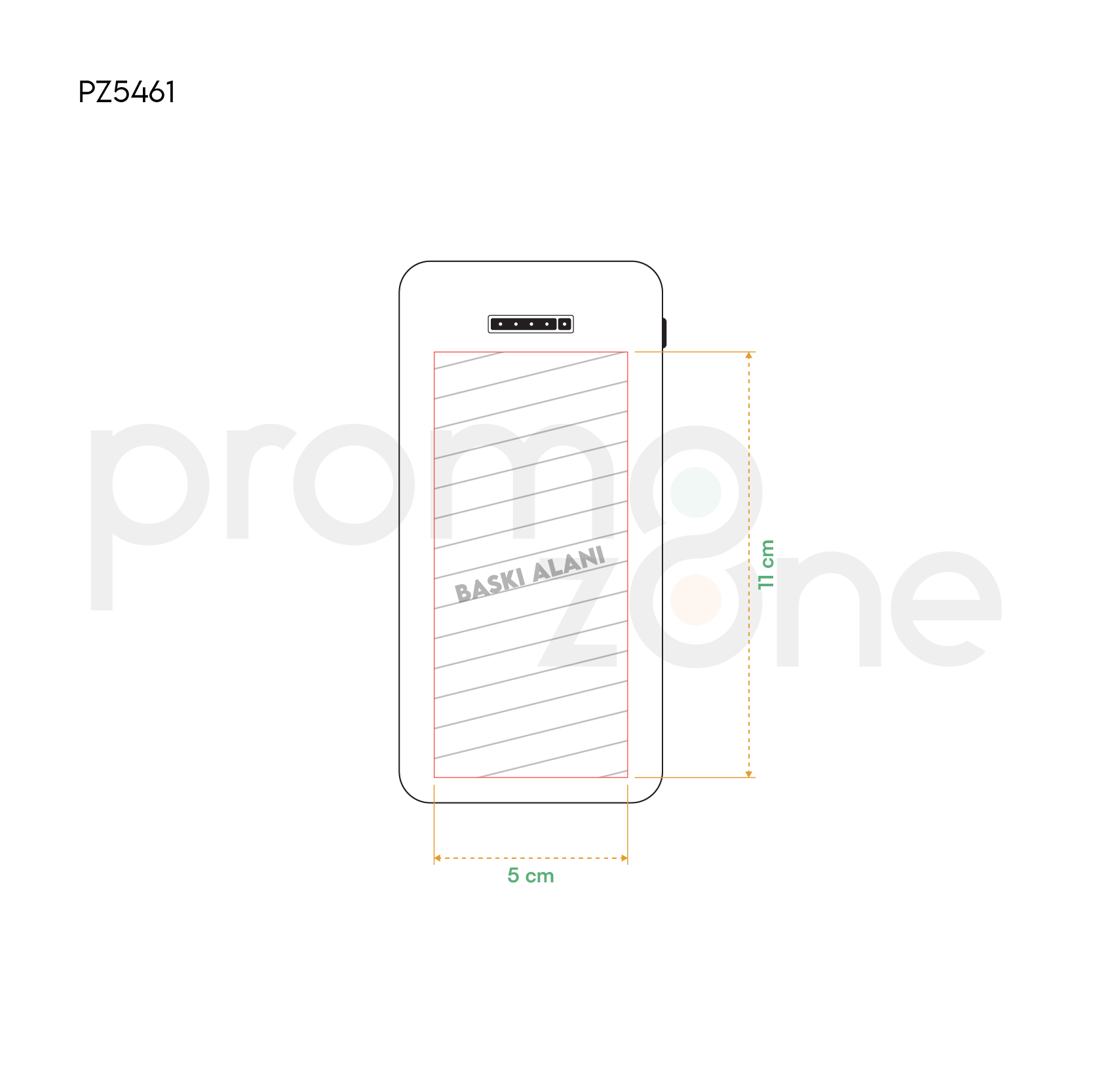 10000 mAh Kablosuz Şarj ve Vantuz Özellikli Powerbank Promozone