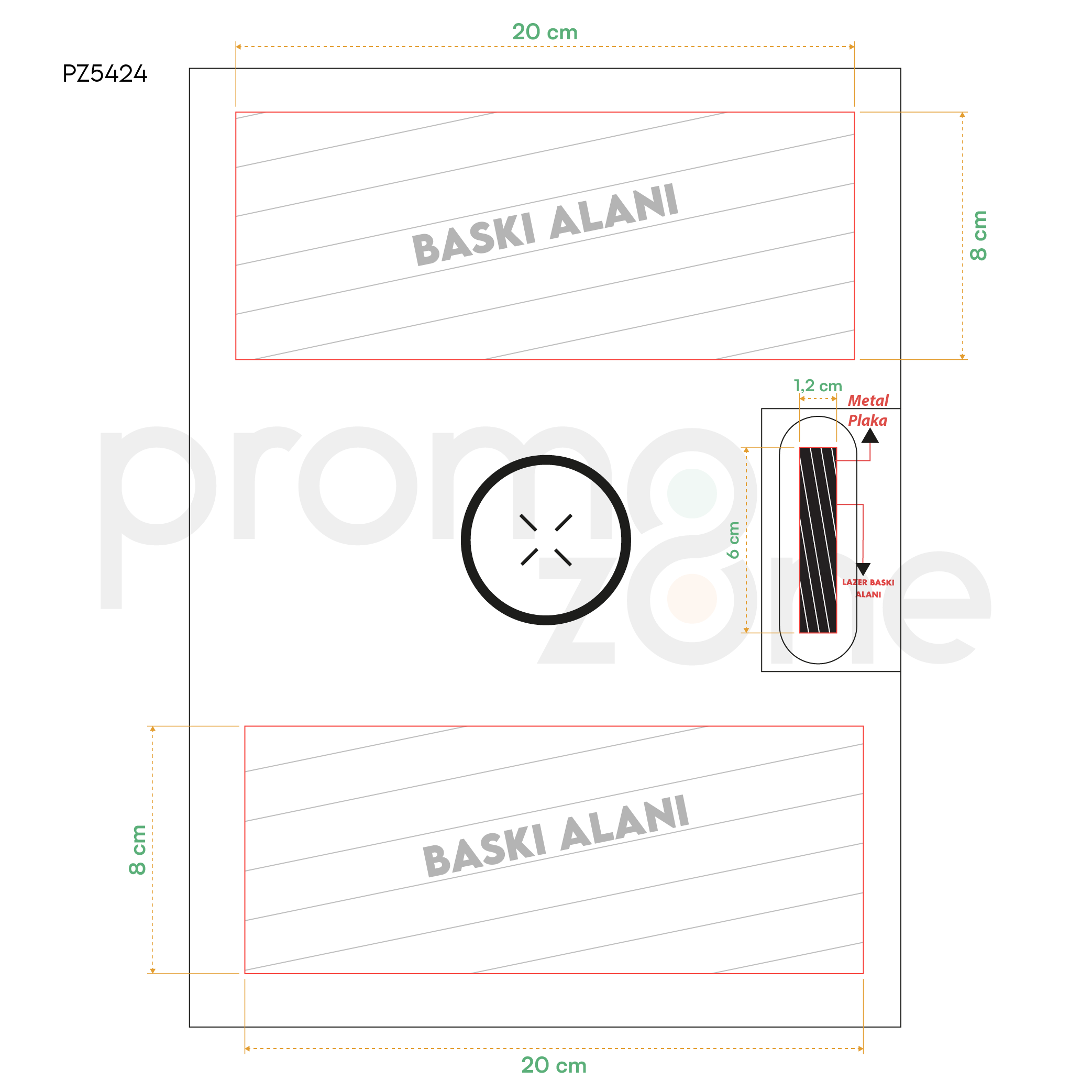 7000 mAh A4 Organizer Powerbank Promozone
