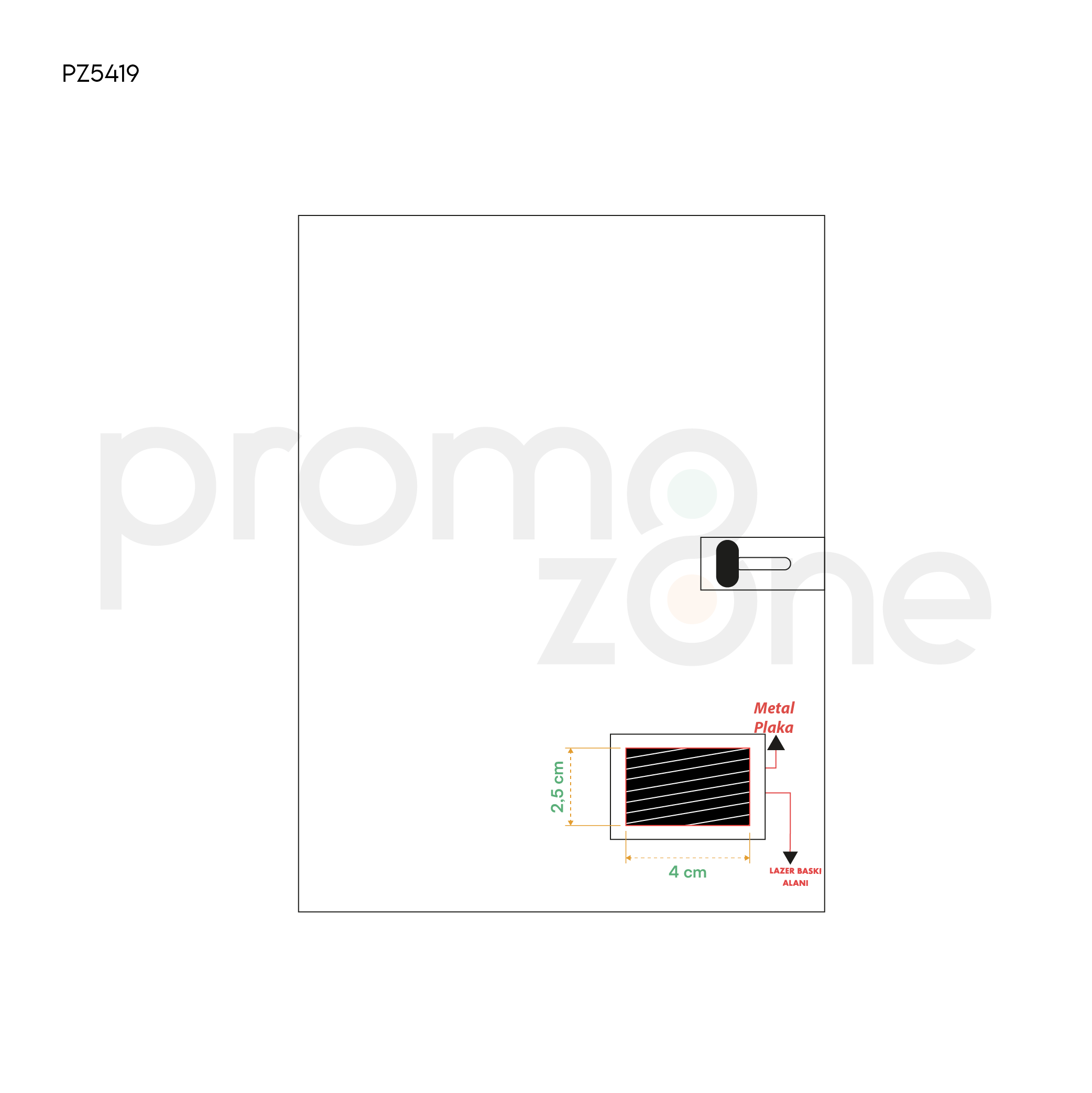 6500 mAh Organizer Powerbank Promozone