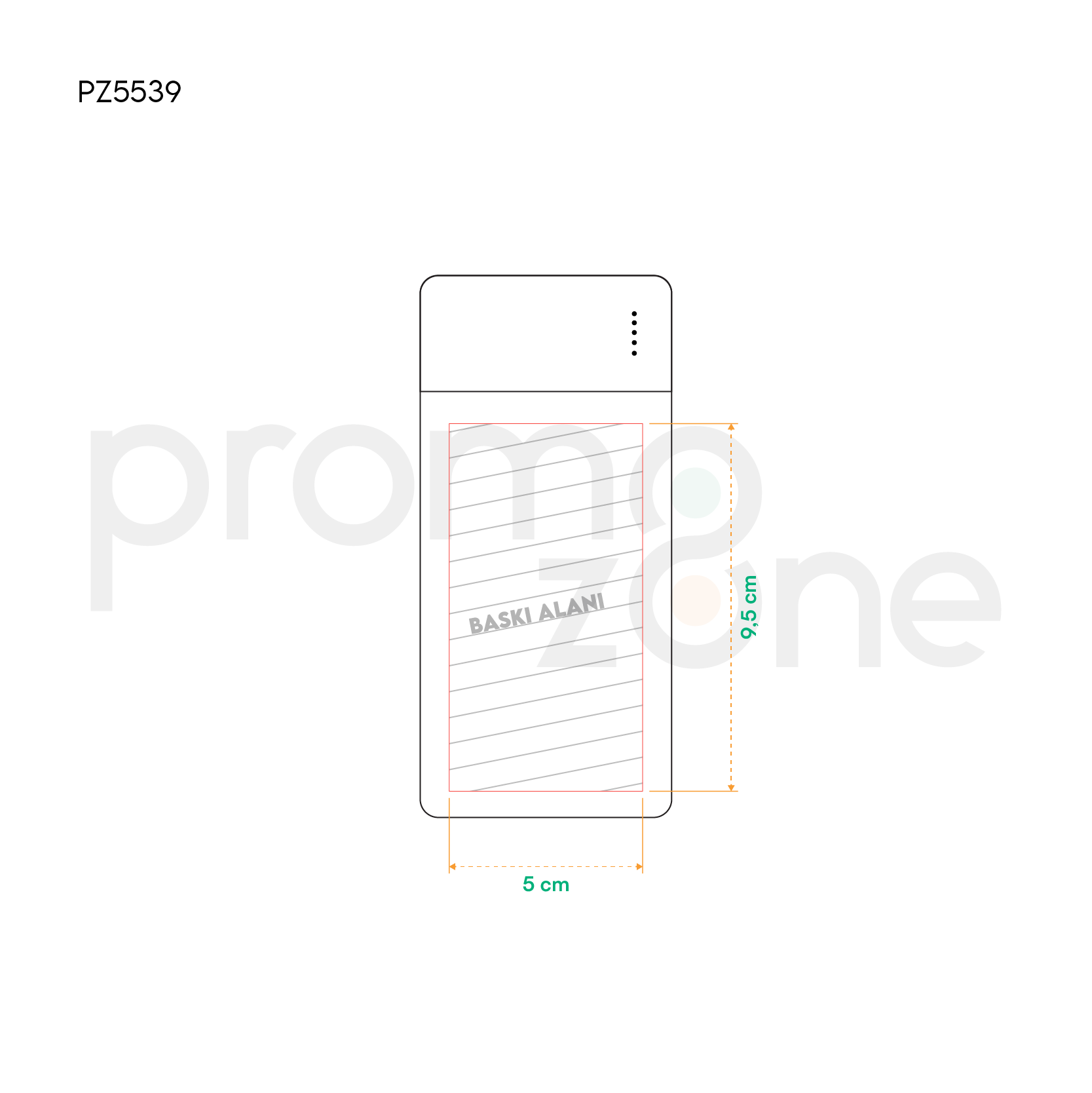 Powerbank 10000 mAh Promozone