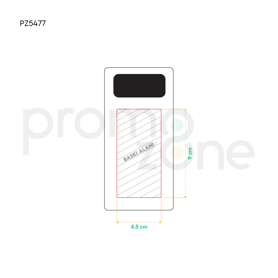 10.000 mAh 22W PD Hızlı Şarj LCD Ekranlı Powerbank Promozone