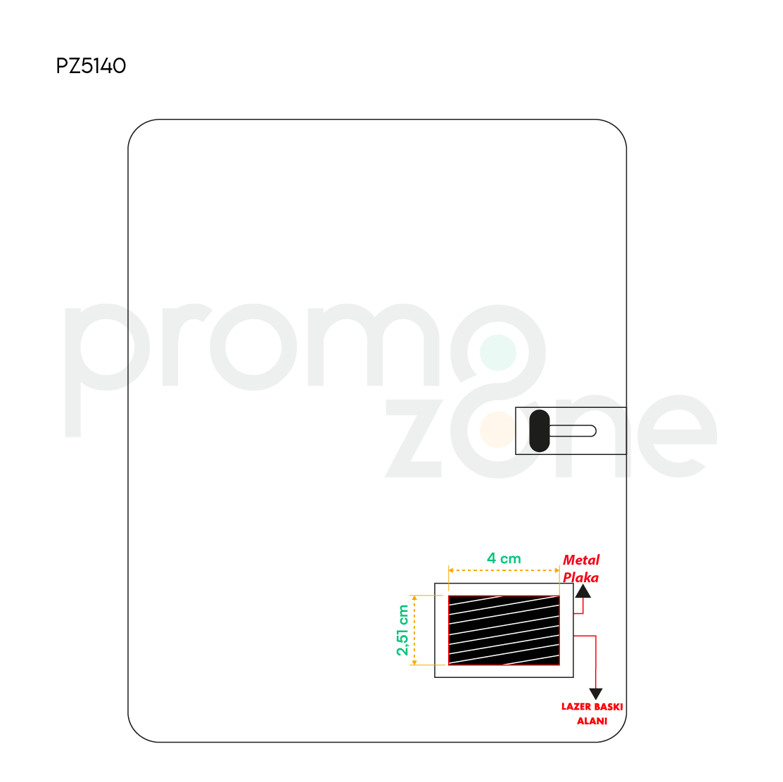 6500 mAh Organizer Powerbank Promozone