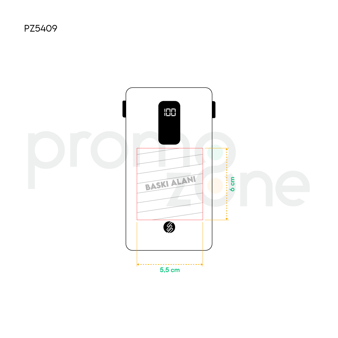S-link IP-T100C 10000mAh Lightning+Micro+Type C Kablolu Powerbank Promozone