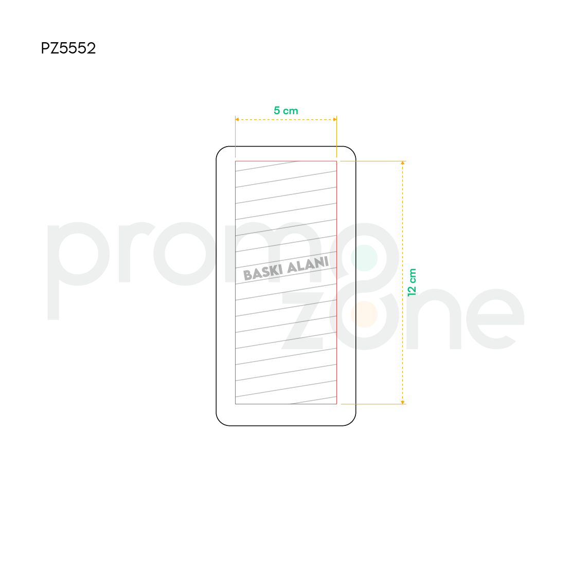 10.000 mAh Işıklı Powerbank LCD Göstergeli Promozone