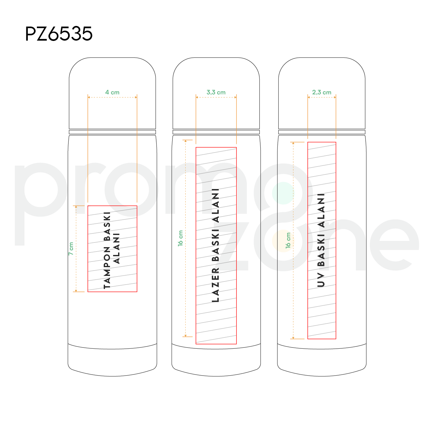 Bardak Kapaklı Paslanmaz Çelik Termos (500 ml) Promozone