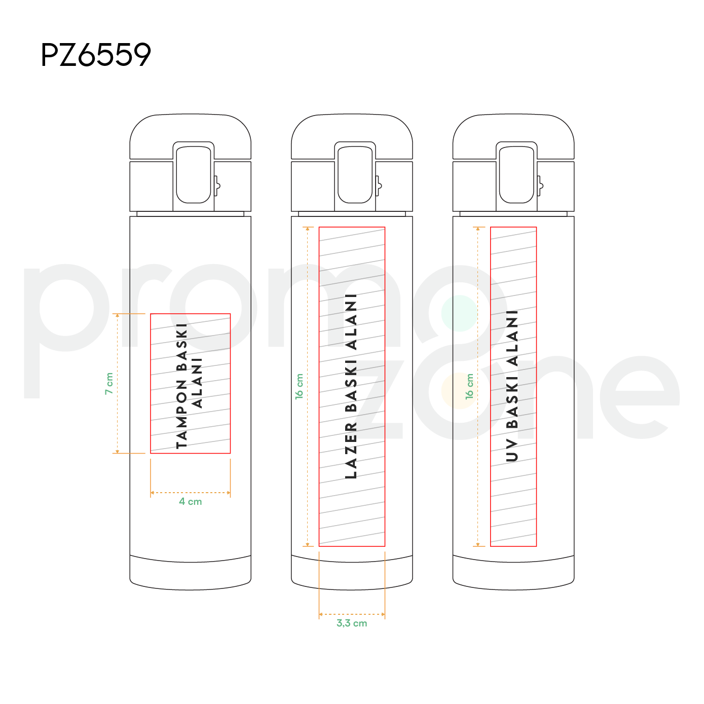 Termos 450 ml Promozone