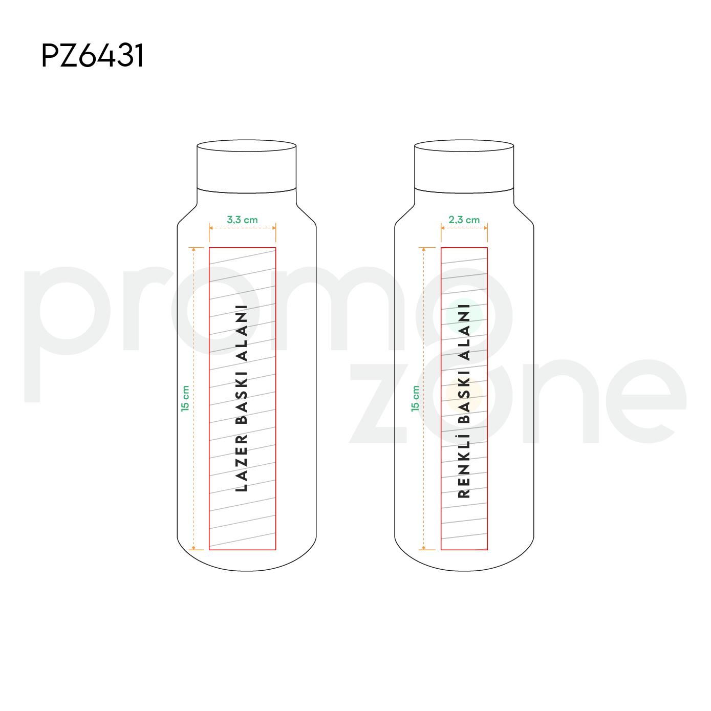 700 ML Paslanmaz Çelik Matara Promozone
