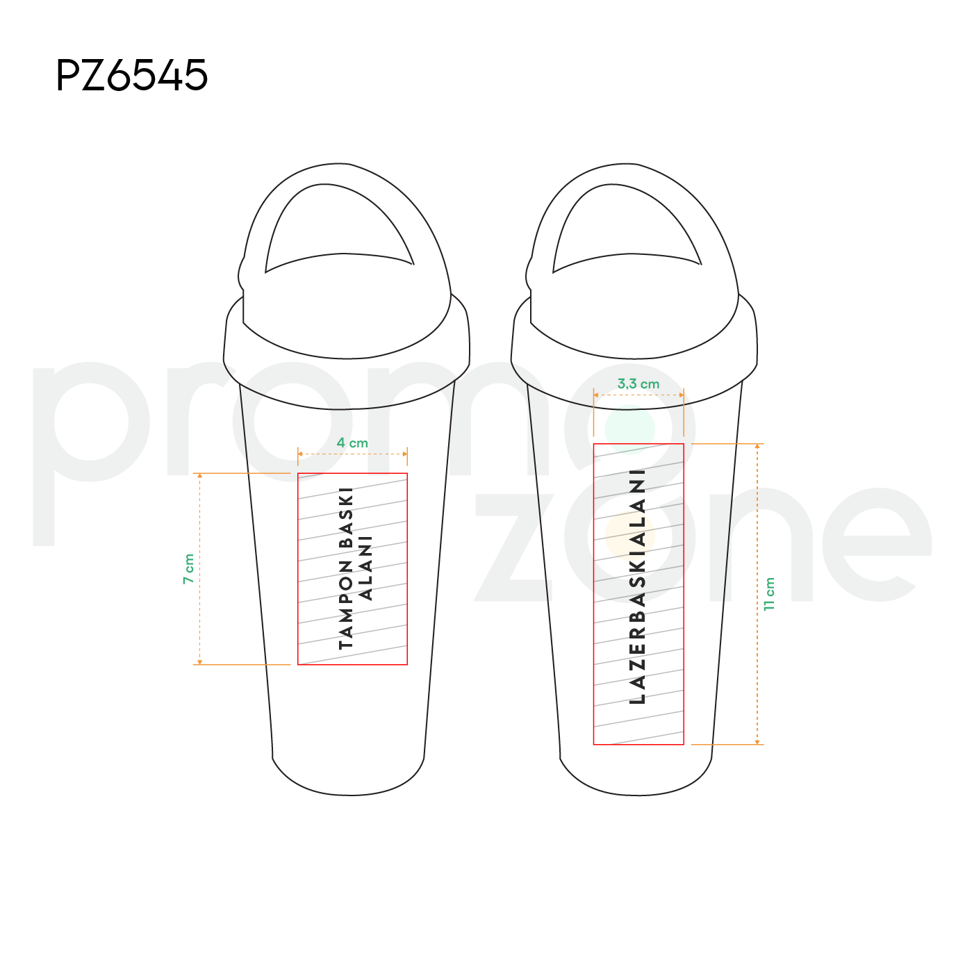 Termos 500 ml Promozone