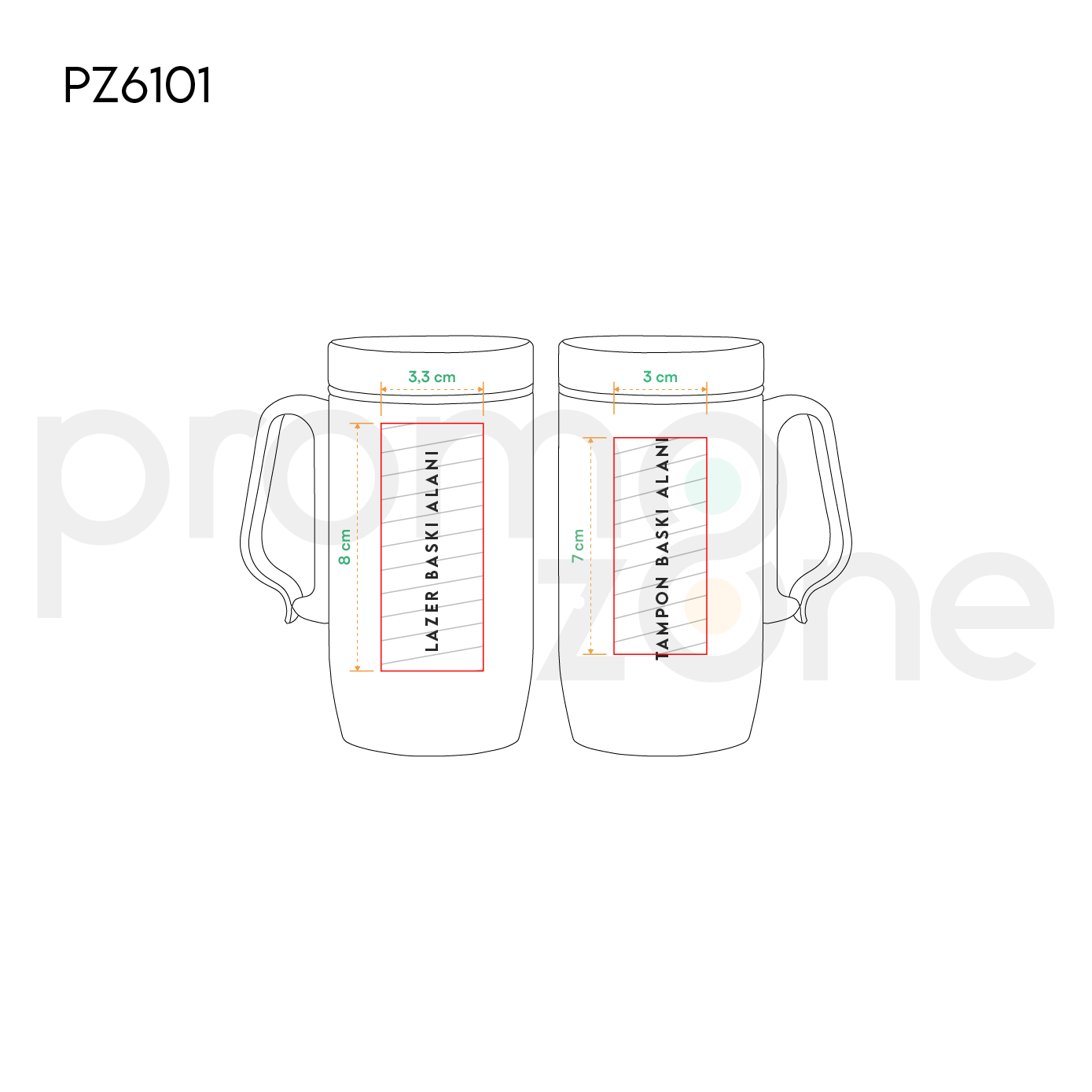 250ml Bardak Termos Promozone
