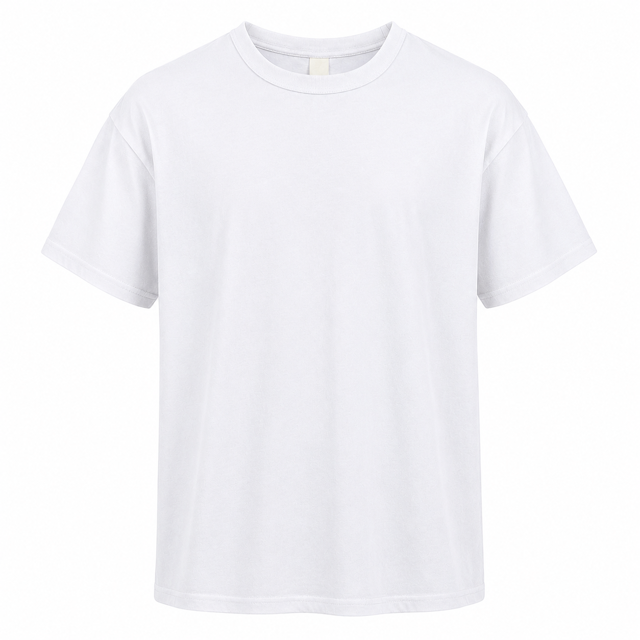 150 GSM EKONOMİK Beyaz Renk %80 Pamuk %20 Polyester Unisex Tişört – Tüp Kumaş Promozone