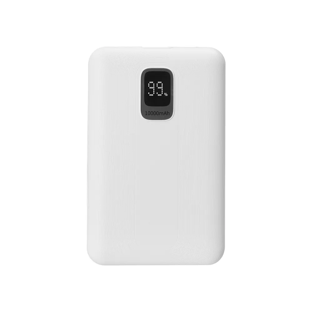 S-link G110 10000mAh PD20W+QC18W+HSC22.5W Siyah LCD Taşınabilir Pil Şarj Cihazı Powerbank Promozone