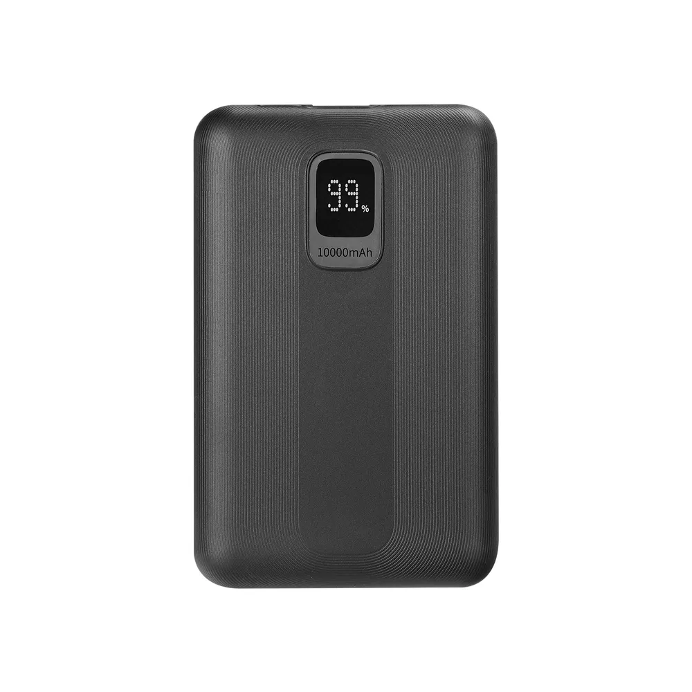 S-link G110 10000mAh PD20W+QC18W+HSC22.5W Siyah LCD Taşınabilir Pil Şarj Cihazı Powerbank Promozone