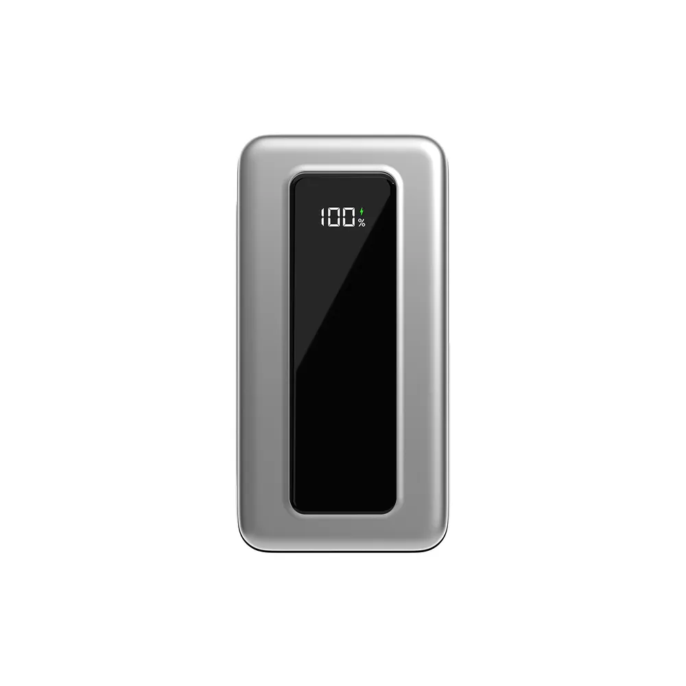 S-link IP-G20M 20000mAh PD65W Makaralı Siyah LCD Taşınabilir Pil Şarj Cihazı Powerbank Promozone