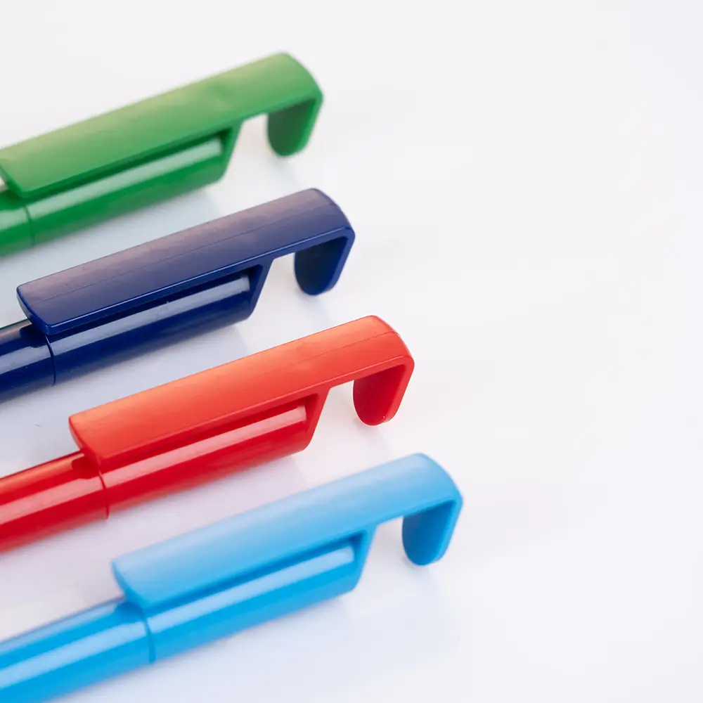Çevirmeli Telefon Standlı Plastik Tükenmez Kalem Promozone