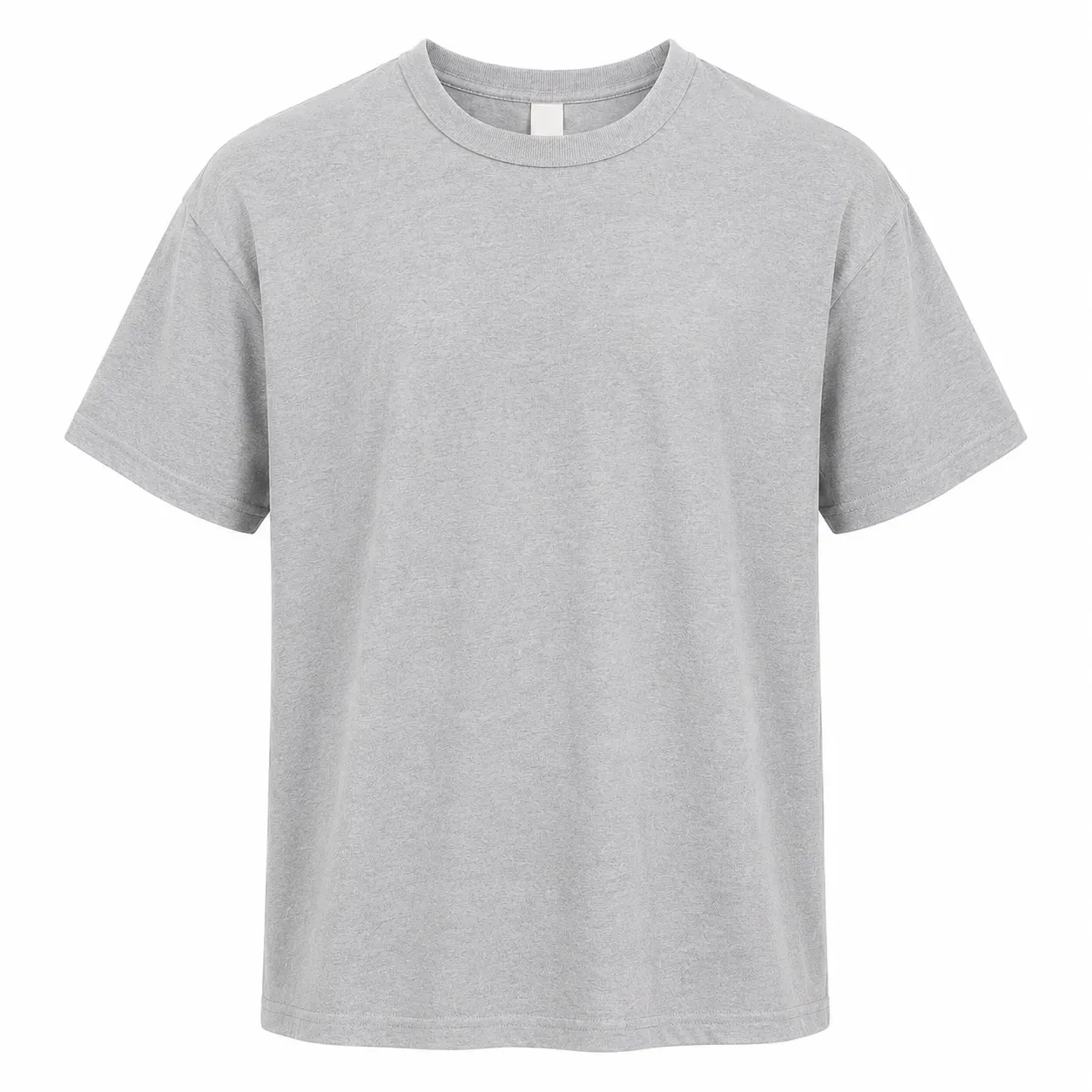 150 GSM EKONOMİK Gri Renk %80 Pamuk %20 Polyester Unisex Tişört – Tüp Kumaş
