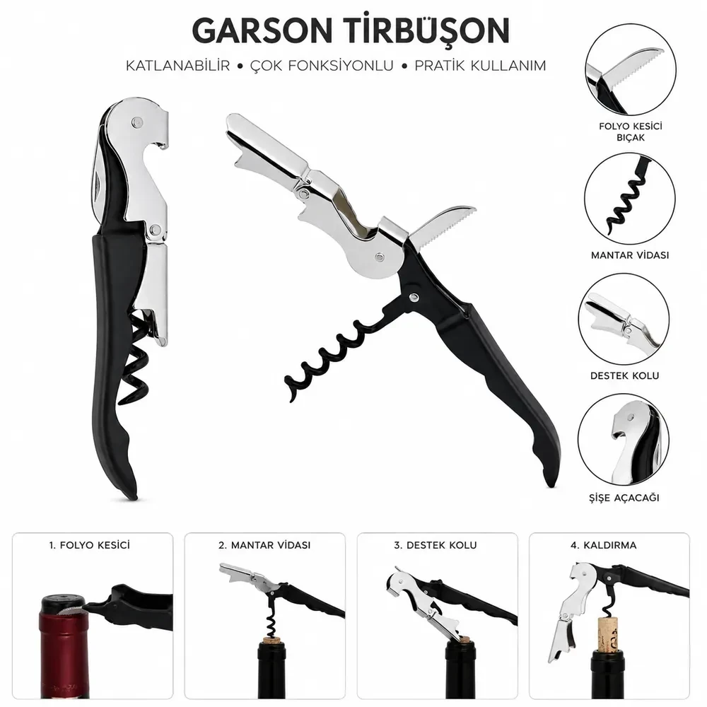 Tirbuşon Açacak