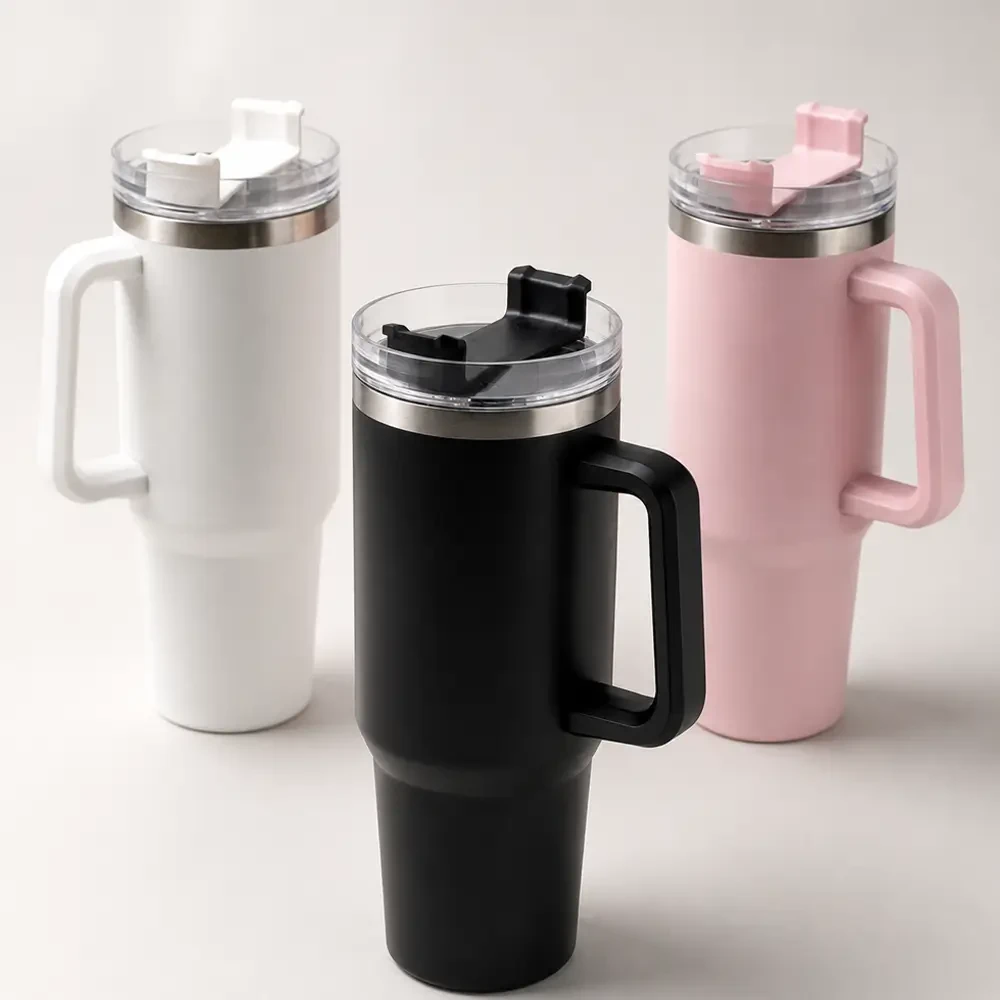 1200ml Çift Kullanım Özellikli Pipetli Termos