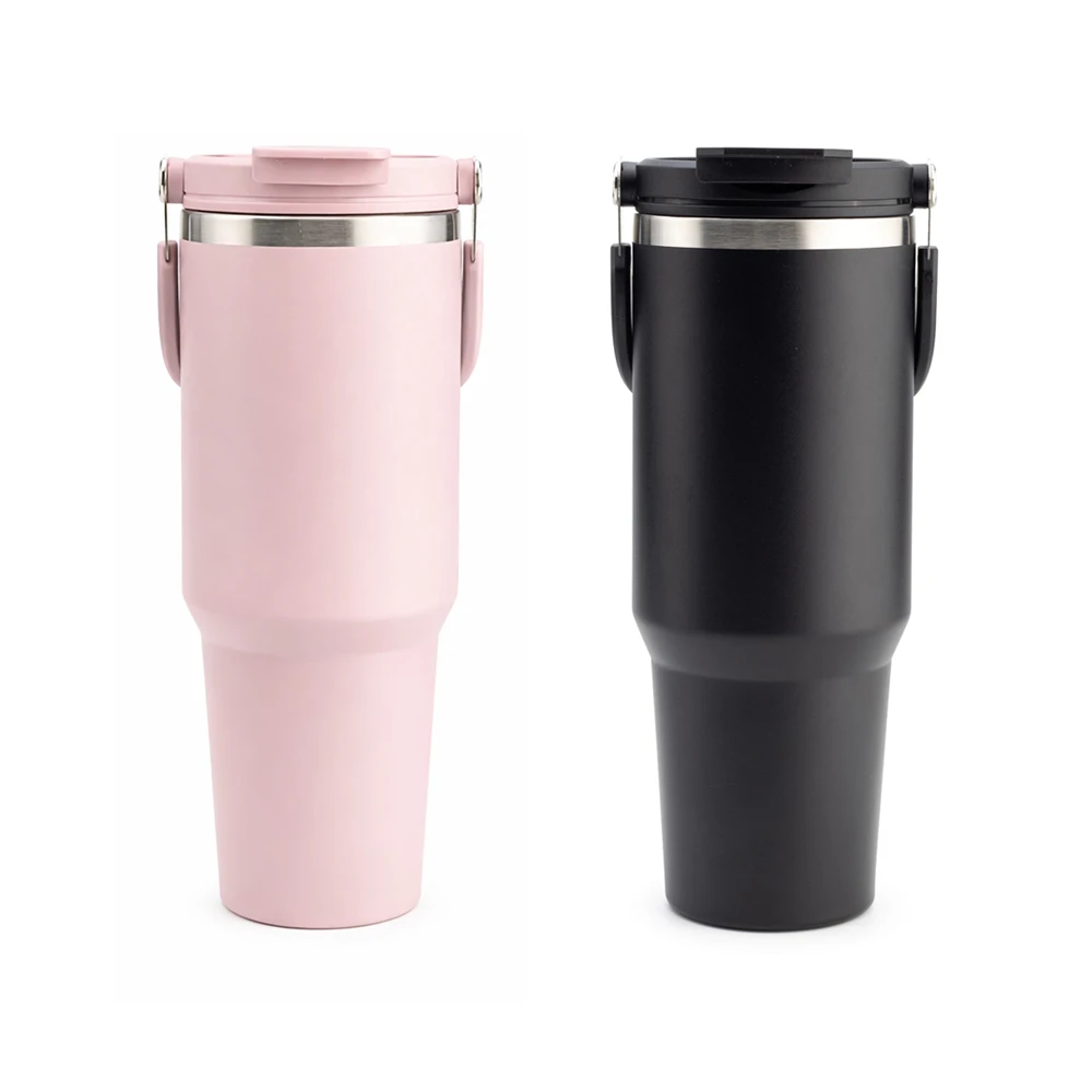 1200ml Çift Kullanımlı Pipetli Termos