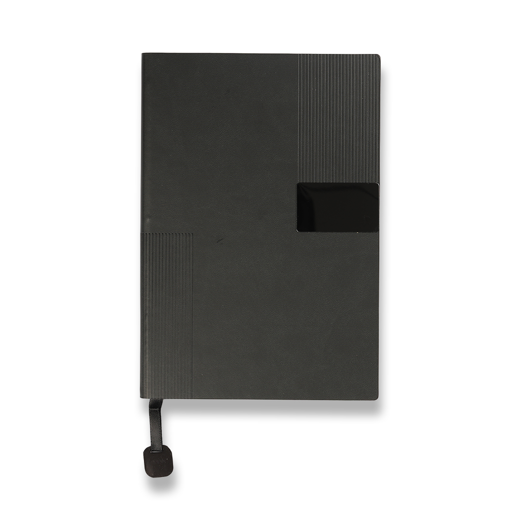 PZ15240 – 14×21 Termo Deri Sert Kapaklı Defter & Touchpen Diamond Kalem Kutulu VIP Hediye Seti