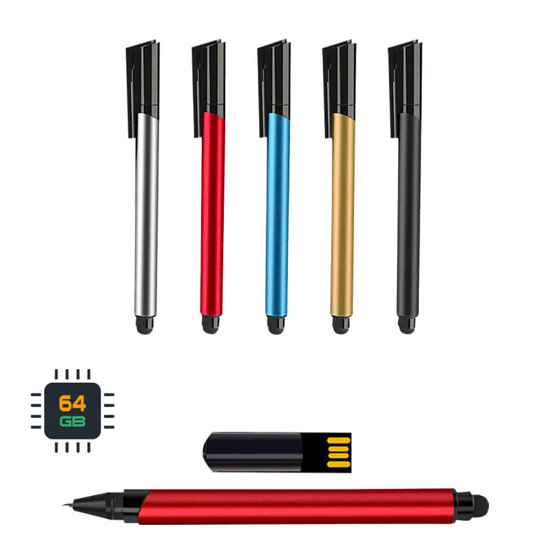 64 GB Dokunmatik Ekran Özellikli Metal USB Bellek Kalem Promozone