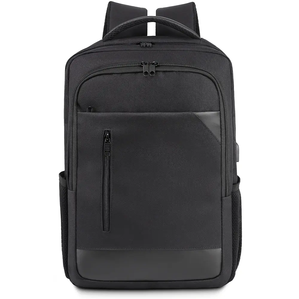 Stoklu Özel Üretim Laptop Bölmeli USB Şarj Girişli Promosyon Sırt Çantası Promozone
