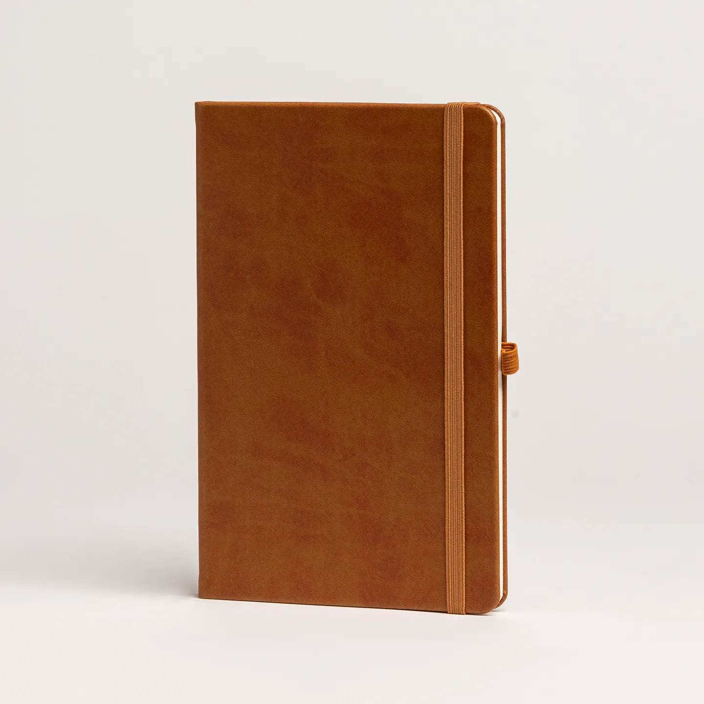 13 x 21 cm Termo PU Sert Kapaklı Tarihsiz Defter, 224 Sayfa, 70 gr Ivory Krem Çizgili İç Kağıt, Esnek Kapak Lastikli, Kalem Tutuculu Promozone