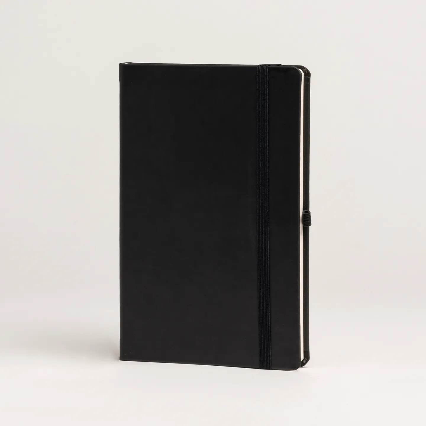 13 x 21 cm Termo PU Sert Kapaklı Tarihsiz Defter, 224 Sayfa, 70 gr Ivory Krem Çizgili İç Kağıt, Esnek Kapak Lastikli, Kalem Tutuculu Promozone